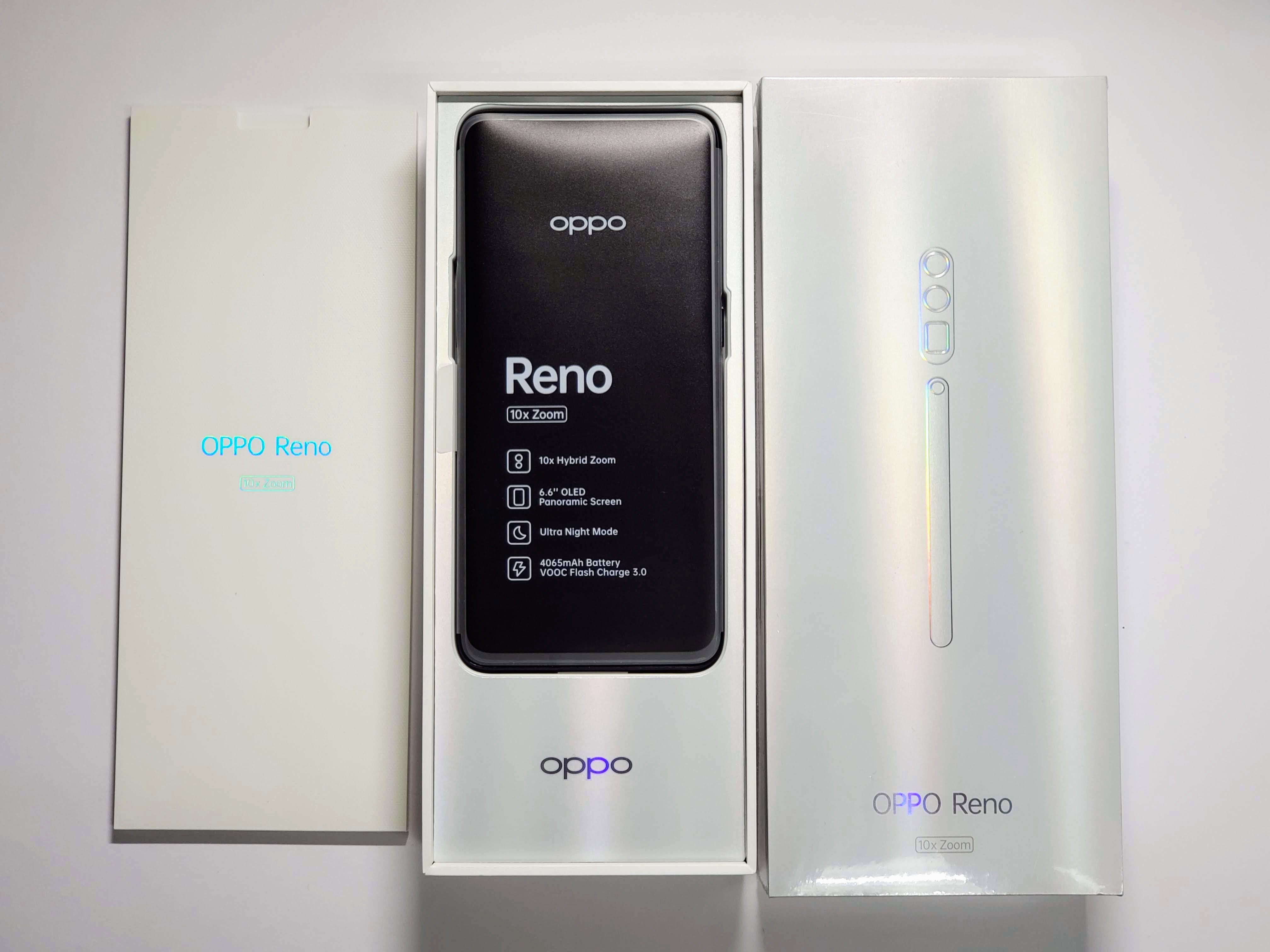 ANDROID - 【新品・送料込】OPPO Reno 10x Zoom ジェットブラック 納品