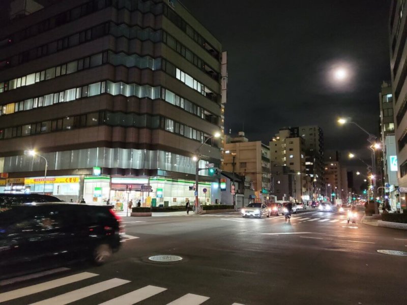 Galaxy Note10+ 写真　夜景