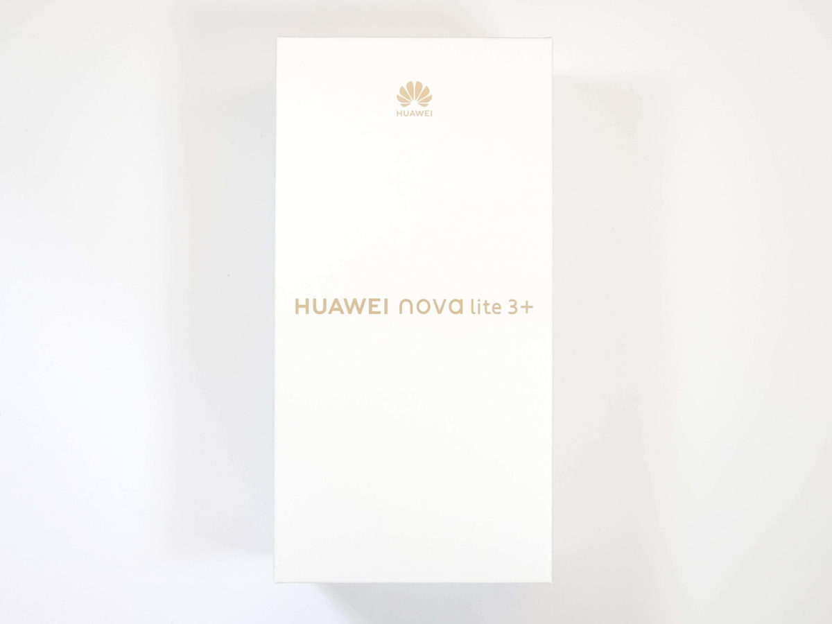 HUAWEI nova lite 3+ 外箱
