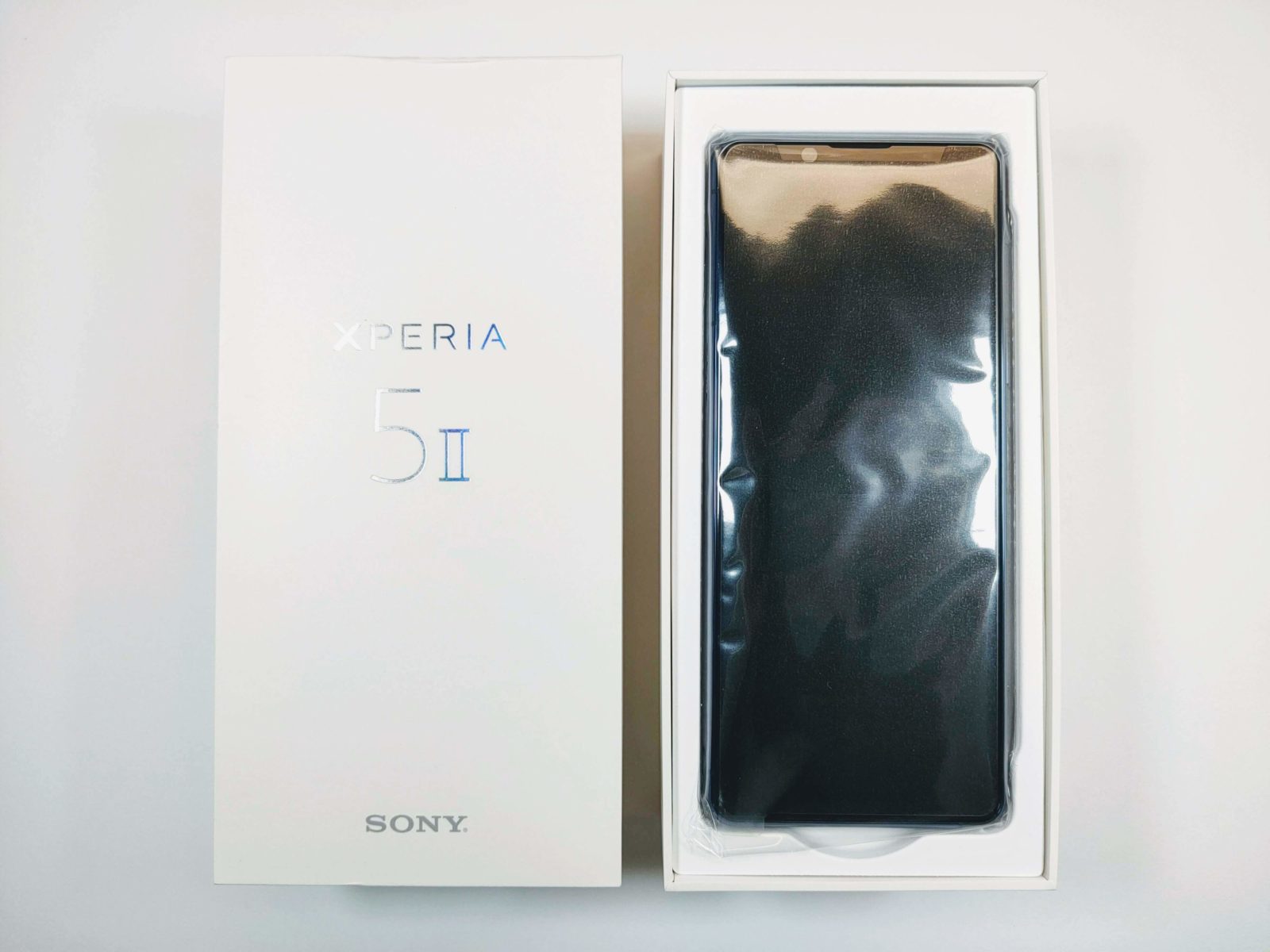 Xperia 5 II XQ-AS42 ブルー デュアルSIM SIMフリー+thefivetips.com