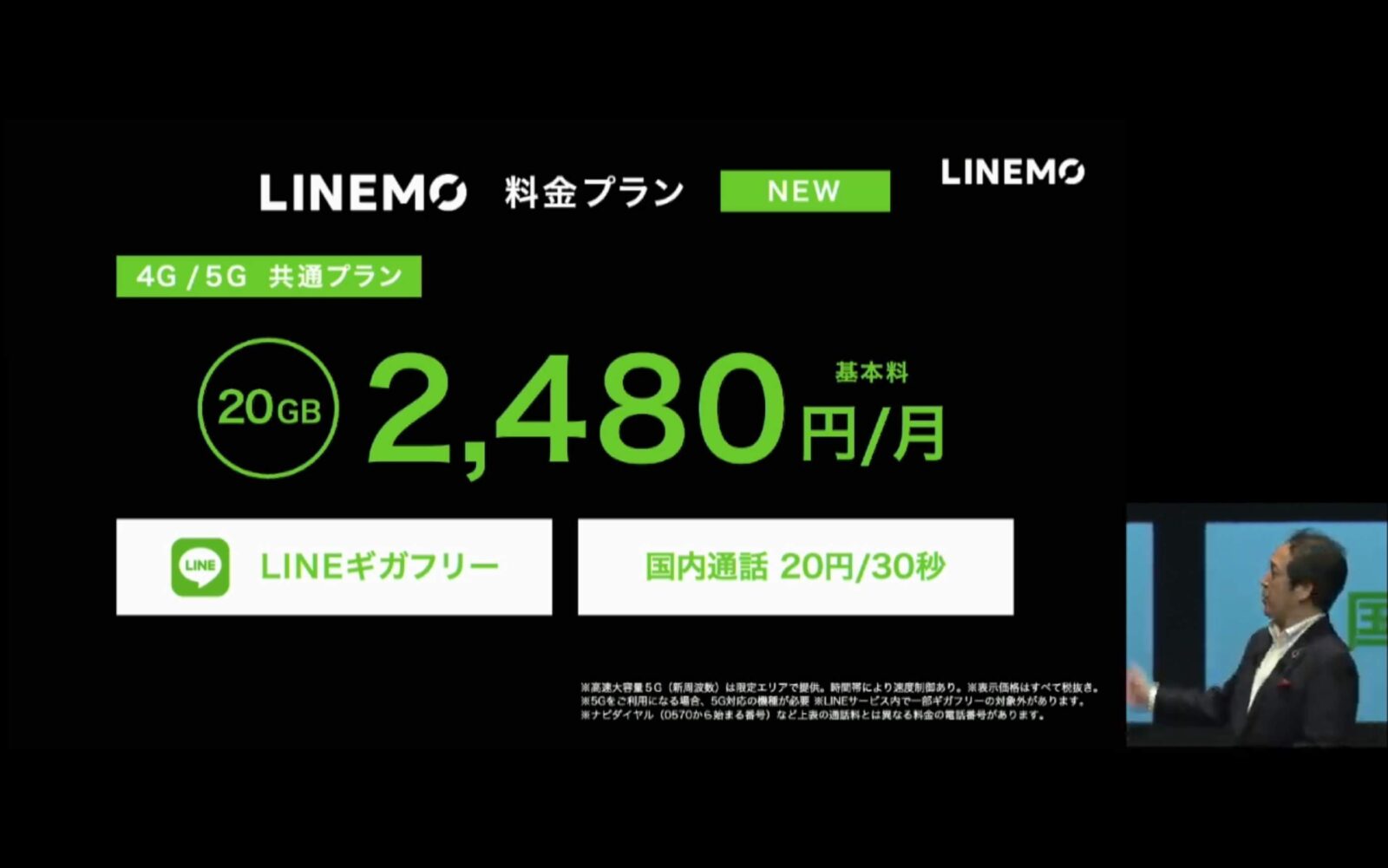 LINEMOの料金プラン