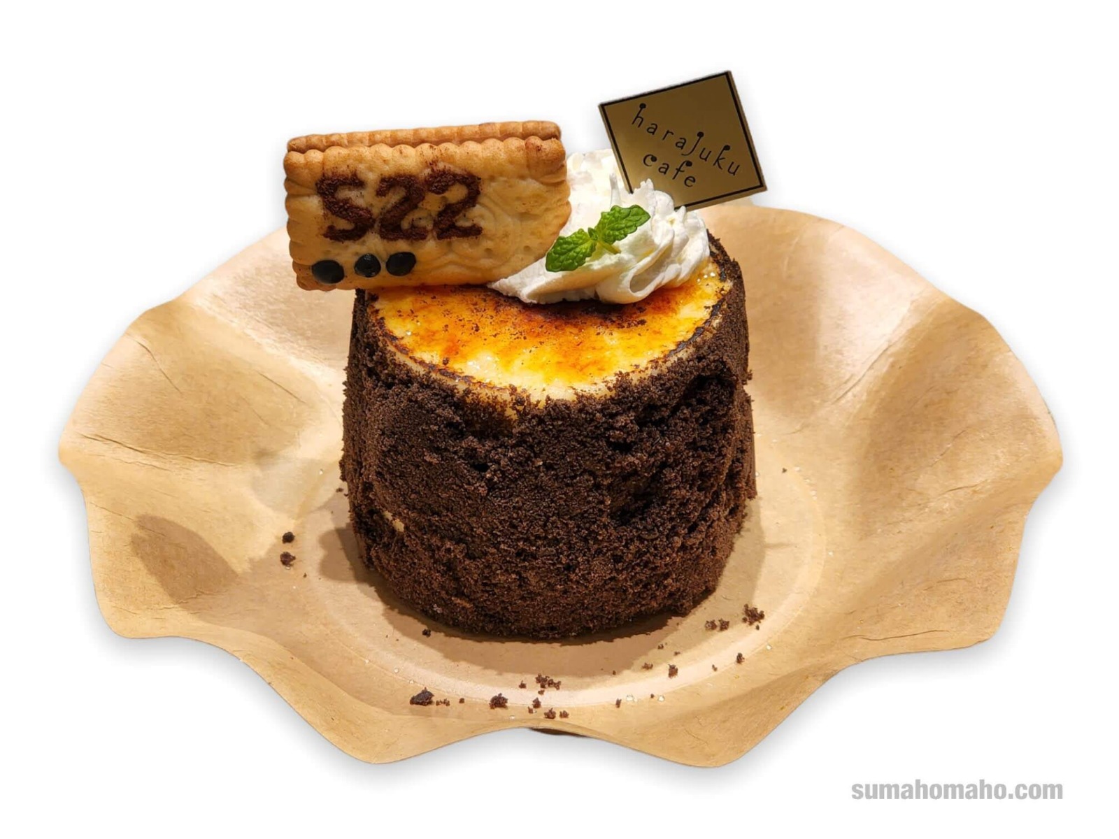 3色仕立てのチーズケーキ・ブリュレ ファントムブラック オレオ味
